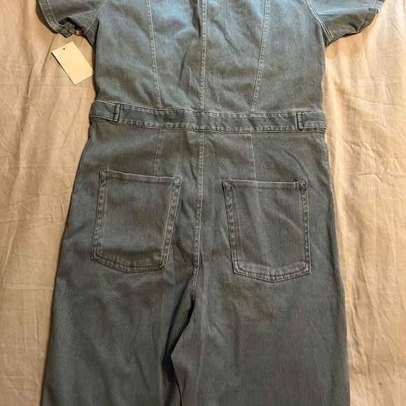 Good American Fit For Success Denim Jumpsuit *NWT* - Picture 8 of 13